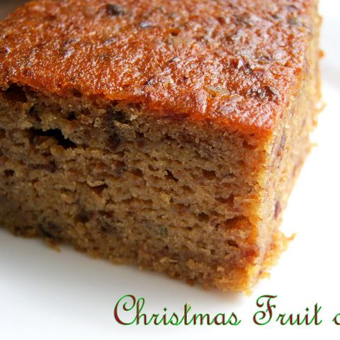 Mini Christmas Fruit Cakes | Fig Jam and Lime Cordial