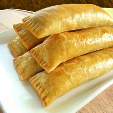 cheese rolls on a plate