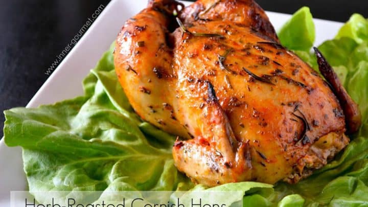 Herb Roasted Cornish Hens