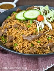 Lamb Fried Rice - Alica's Pepperpot