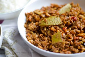 Bounjal Shrimp (Curry) - Alica's Pepperpot
