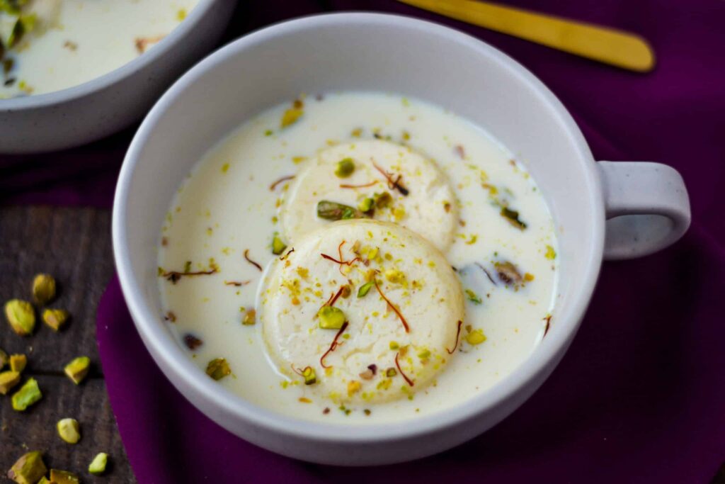 Easy Rasmalai Recipe with Ricotta Cheese » Alica's Pepperpot