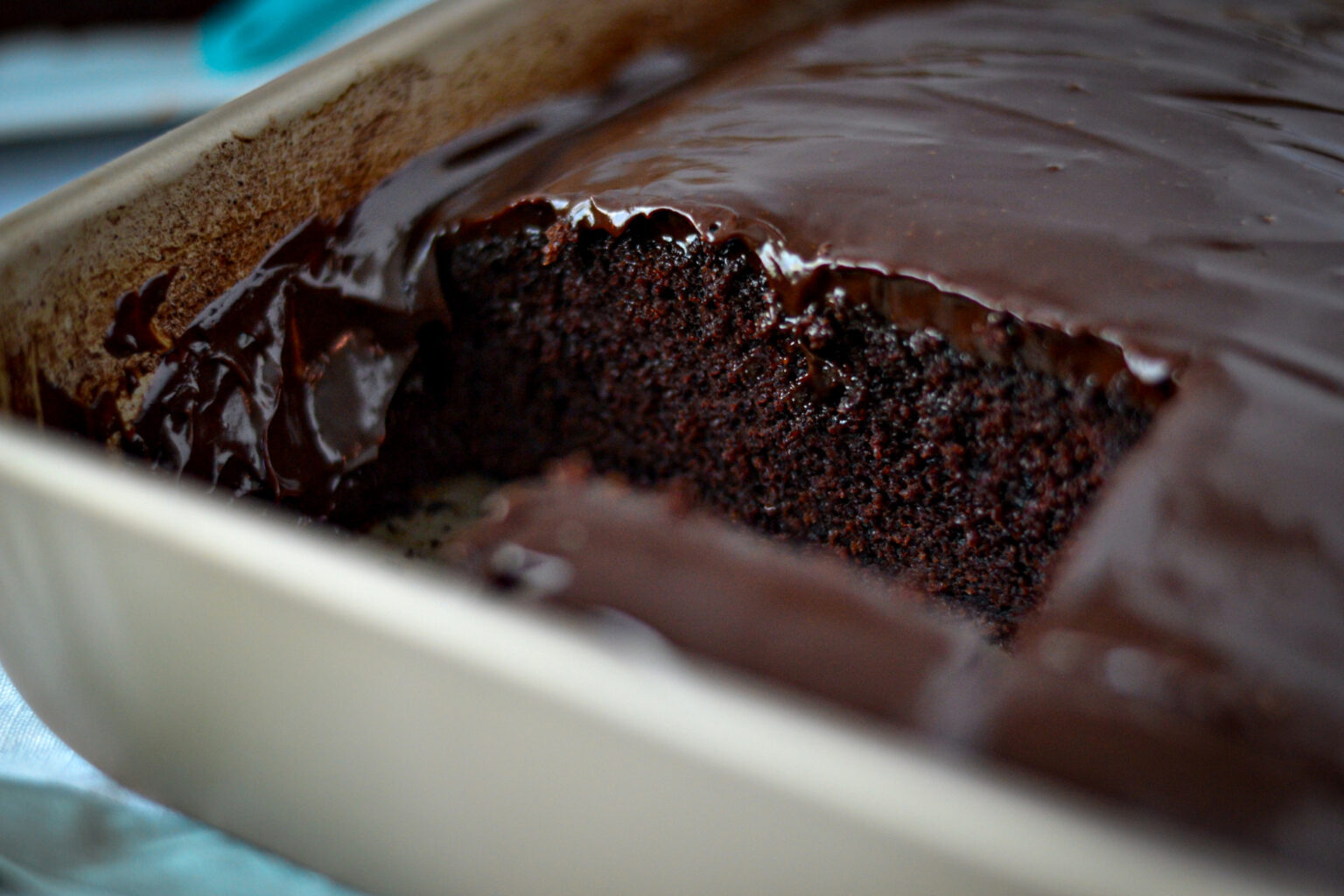 Easy chocolate cake - Alica's Pepperpot