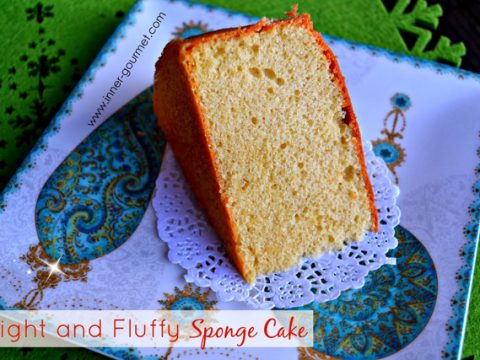 Passover Sponge Cake Recipe